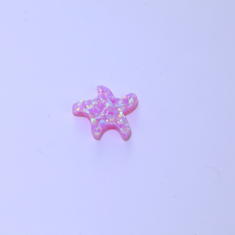   Wedding Beach Sea Star Necklace Opal Starfish Pendant Necklace  Fashion Women Jewelry